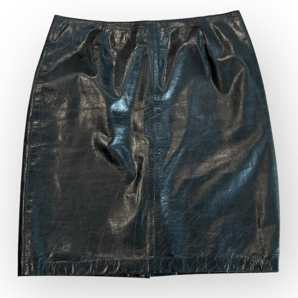 Rudsak Smooth Leather French Waist Leather skirt - Picture 8 of 14